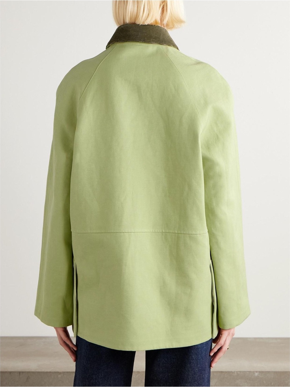 NEW - Loro Piana Broderick Storm System Linen Jacket for Women, Size XL - Picture 2 of 7